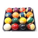 SET OF POOL CU BALLS