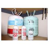CANS OF REFRIGERANT
