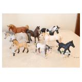 (8) SCHLEIGH HORSE FIGURES