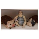 (3) FIGURINES