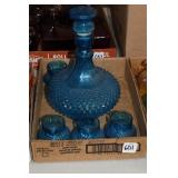 6 -PIECE DECANTER SET