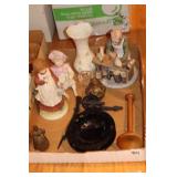VASE, BELLS, FIGURINES