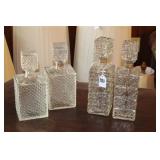 (4) DECANTERS