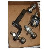 ATV RECEIVER W/1 7/8" BALL (3) 2" BALLS