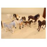 (7) SCHLEIGH HORSE FIGURES