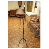 WROUGHT IRON FLOOR LAMP