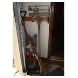 MEDICAL OFFICE SCALE, BROOMS ETC