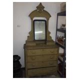 PAINTED VICTORIAN DRESSER
