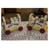 PLAYSKOOL DINKY DAIRY WOOD TOYS