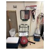 SAWZALL, SHOP VACUUM, COOLER, ETC.