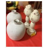 4 PIECE HOME DECOR