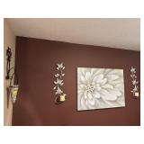 LARGE FLORAL PAINTING