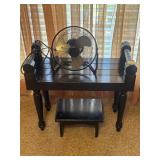 SMALL BENCH STYLE PLANT STAND- WITH SMALL FOOT