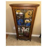 DVD CABINET WITH ASSORTMENT OF EDUCATIONAL DVDS