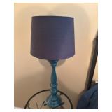 2- TABLE LAMPS AND ATOMIC CLOCK