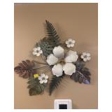 2 PIECE METAL WALL ART