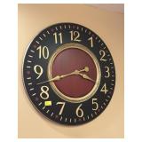 WOODEN WALL CLOCK 31"