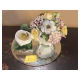 1 LENOX FLOWER AND ROYAL BOULTON FLOWERS WITH