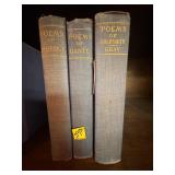 3 BOOKS - POEMS OF COLERIDGE, POEMS OF DANTE,