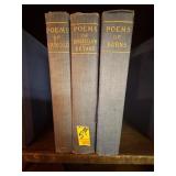 3 BOOKS - POEMS OF ARNOLD, POEMS OF