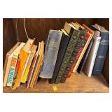 12 ASSORTED BOOKS ON THE BIBLE, DICTIONARIES,