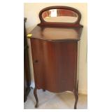 MAHOGANY RECORD CABINET