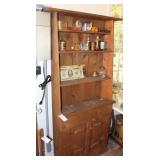 PRIMITIVE STYLE CABINET 2 DOORS 72x31x11