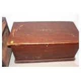 VINTAGE WOOD TOOLBOX 15x31x16