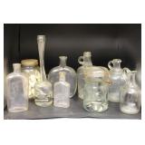 ANTIQUE BOTTLES & JARS