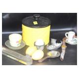 HUMADOR WRIST WATCH, FAKE EGGS, ETC.