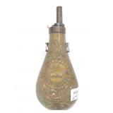 BRASS U.S. POWDER FLASK
