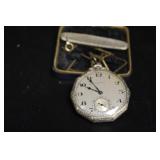 HAMILTON POCKET WATCH & POCKET KNIFE