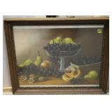 STILL LIFE FRUIT BY LEROY FRAMED PRINT