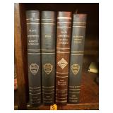 4 BOOKS - THE HARVARD CLASSICS COPYRIGHT 1938