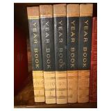 10 VOLUMES - THE WORLD BOOK YEARBOOKS 1963,