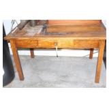 OAK SCHOOL SQUARE SCHOOL DESK
