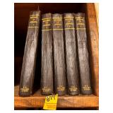 5 VOLUMES - BUILDERS OF AMERICA -