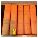 5 VOLUMES OF EMERSONS COMPLETE WORKS