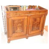 WALNUT VICTORIAN DRY SINK