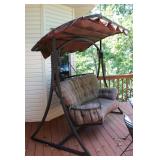 METAL PORCH SWING