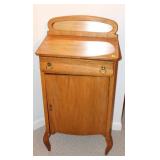 OAK MUSIC CABINET 38x20x14