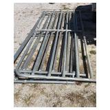 QTY OF THREE GALVANIZED 12