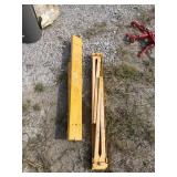 2-METAL SAW HORSES