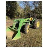John Deere 5205 4x4 Diesel Tractor w/ 522 Loader