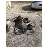 CAMP STOVES AND LANTERN