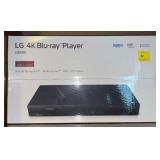 LG 4K BLU RAY PLAYER *APPEARS TO BE NEW IN BOX*