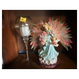CHAMBORD COLLECTION 16" ANGEL FIGURINE &...
