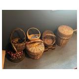 10+ ASSORTED BASKETS