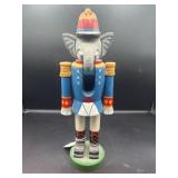 12" ELEPHANT SOLDIER NUTCRACKER