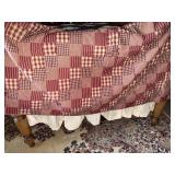 HAND TIED COVERLET 44"x68"